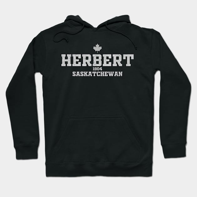 Herbert Saskatchewan Canada Hoodie by LocationTees